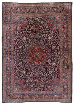 405. Matta semiantik Keshan "Dabir", centrala Iran, ca 437 x 299 cm.
