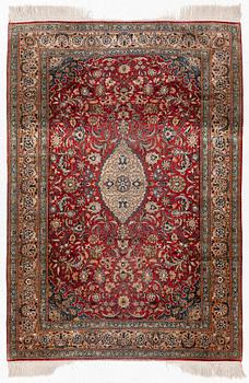 Matta, silke Kashmir, ca. 176 x 121 cm.