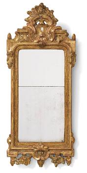 78. Spegel, Stockholmsarbete, 1700-talets senare del, Rokoko.