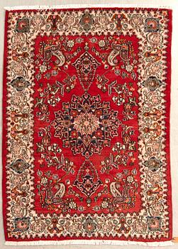 Matta Keshan old ca 205x135 cm.