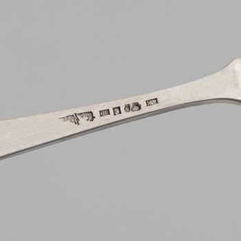 Wiwen Nilsson, smörknivar, ett par, silver, Anders Nilsson, Lund 1957.